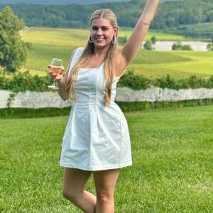 White with Pearl lulu’s dress!